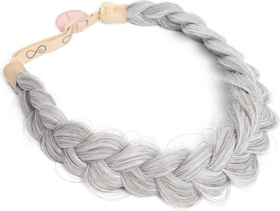 Infinity Braids - Viènne Messy Braid - Haarband - Haarband Dames - Haarbanden - Haarband Meisje - Messy Braid Viènne Iced Gold