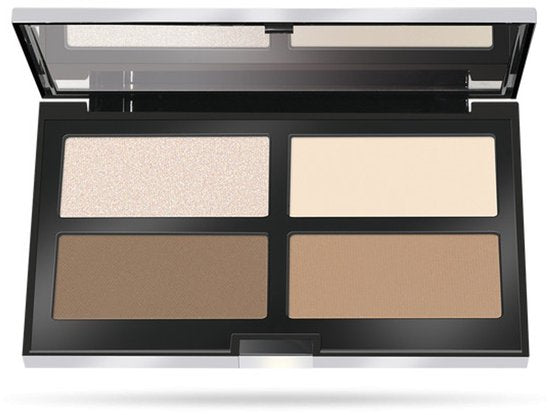 Pupa - (Contouring & Strobing Powder Palette) Strobing Ready 4 Self (Contouring & Strobing Powder Palette) 17.5 g 001 Light Skin -