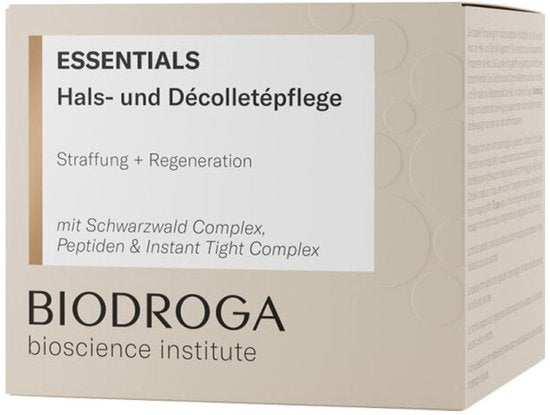 Biodroga Essentials Hals & Décolleté Crème - 50ml - Verstevigend