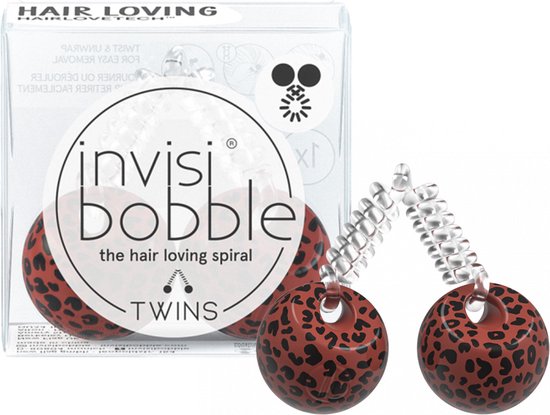 Haarelastiek Invisibobble Invisibobble Twins purrfection Spiraal
