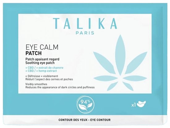 Anti-Rimpel Pleisters voor Ooggebied Talika Eye Calm Enkele Dosis
