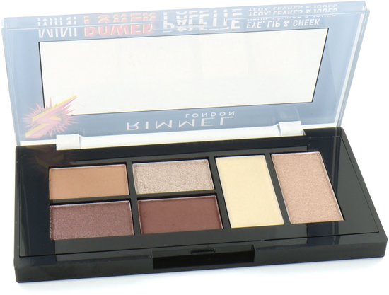 Rimmel Mini Power Palette Eye, Lip & Cheek Make-up Palette - 001 Fearless