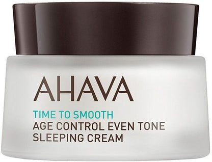 AHAVA voedende Nachtcréme – Voed de huid overnacht – Verheldert en egaliseert de huid – Verminderd fijne lijntjes en donkere kringen – VEGAN – Alcohol- en parabenenvrij – 50ml