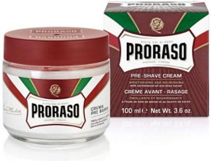 Proraso Pre-Shave Cream Scheercreme - Sandelwood 100 ml