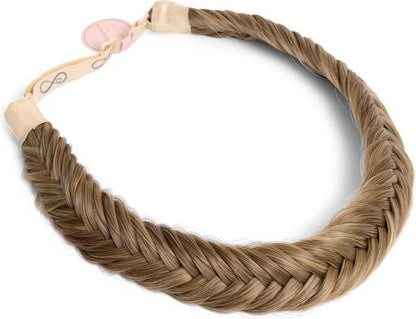 Infinity Braids - Jolie Fishtail Braid - Haarband - Haarband Dames - Haarbanden - Haarband Meisje - Jolie Velvet Rebel
