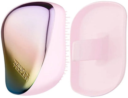 Tangle Teezer - Pearlescent Matte Chrome Compact Styler - Professional Hairbrush