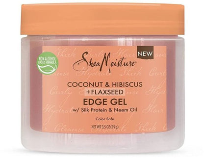 Shea Moisture Coconut & Hibiscus + Flaxseed Edge Gel 3.5oz