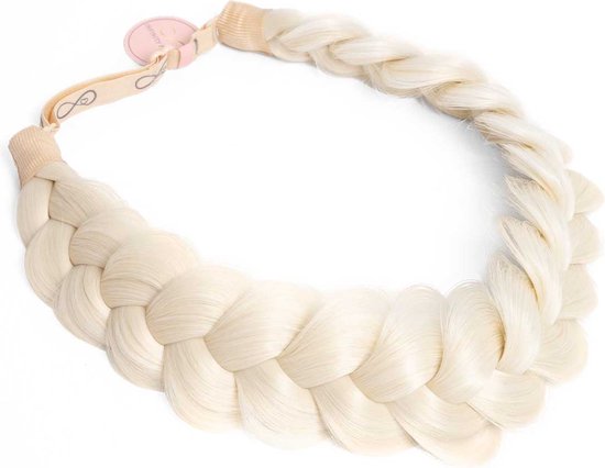 Infinity Braids - Viènne Messy Braid - Haarband - Haarband Dames - Haarbanden - Haarband Meisje - Messy Braid Viènne Diamond Frost