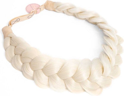 Infinity Braids - Viènne Messy Braid - Haarband - Haarband Dames - Haarbanden - Haarband Meisje - Messy Braid Viènne Diamond Frost