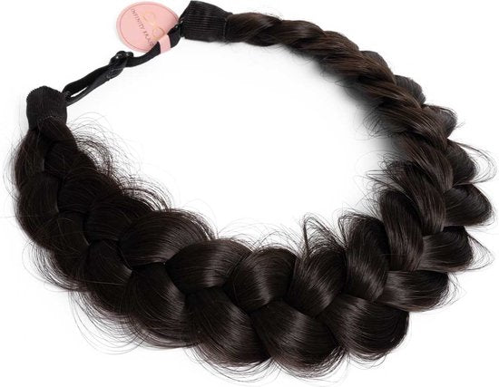 Infinity Braids - Viènne Messy Braid - Haarband - Haarband Dames - Haarbanden - Haarband Meisje - Messy Braid Viènne Havana Roots