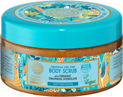 Siberica Professional - Oblepikha And Honey Body Scrub Peeling To Body From Buckthorn And Honey 300Ml