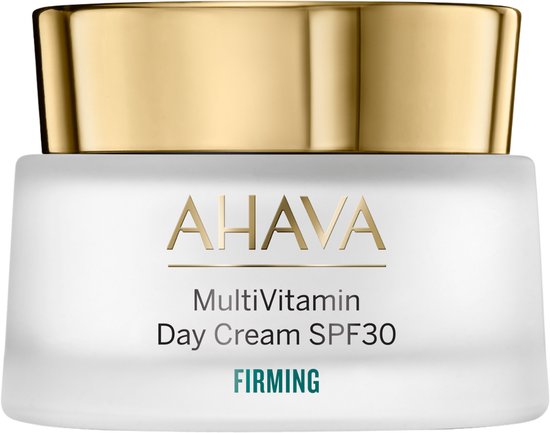 AHAVA MultiVitamine Dagcrème | Intense Hydratatie & Omgevingsbescherming | SPF-30 Zonbescherming | Moisturizer voor een droge huid & gezicht | Gezicht