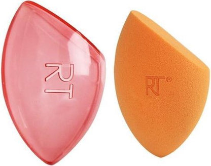 Real Techniques Miracle Complexion Sponge + Case - Make-up spons voor vrouwen