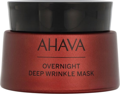 AHAVA Rimpel Nachtmasker | Intensieve Nachtelijke Verjonging | Anti-Rimpel & Anti-Aging | Herstelt Natuurlijk Huidherstel | Nachtcrème met Hyaluronzuu