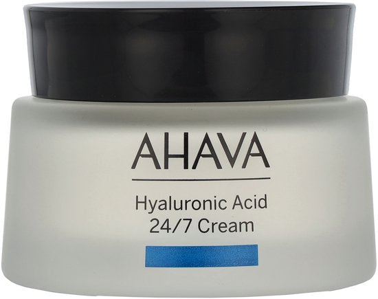 AHAVA Crème met Hyaluronzuur | Intensieve Hydratatie & Huidverfijning | Verzacht Uitdrogingslijnen | Hyaluronic Acid | Anti-Rimpel & Anti-Aging voor M