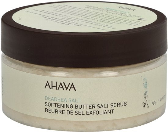AHAVA Dode Zeezout Scrub | Gladmakend & Verkwikkend | Natuurlijke Exfoliatie | Gezichtsreiniger & Gezichtsscrub | Body Scrub voor mannen & vrouwen | 2