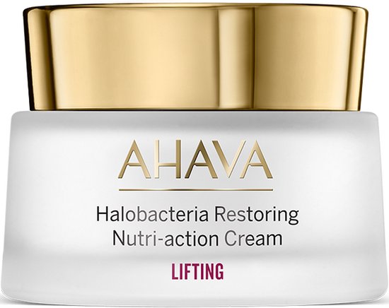 AHAVA Halobacteria Crème | Herstelt & Voedt Rijpere Huid | Anti-Rimpel & Verhelderend | Gezichtscreme voor mannen & vrouwen | Anti-aging Dagcreme | 50