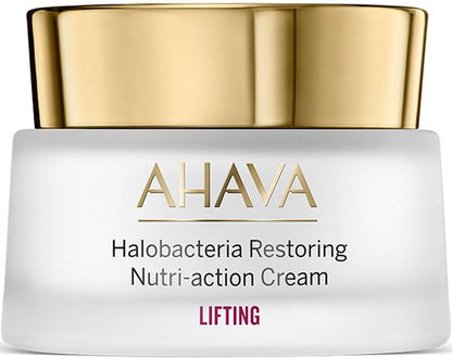 AHAVA Halobacteria Crème | Herstelt & Voedt Rijpere Huid | Anti-Rimpel & Verhelderend | Gezichtscreme voor mannen & vrouwen | Anti-aging Dagcreme | 50
