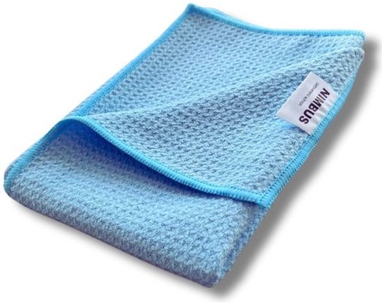 NIMBUS Magic Droogdoek - Droogdoek Badkamer / Auto / Ramen - 40x40cm - Unieke Wafelstructuur