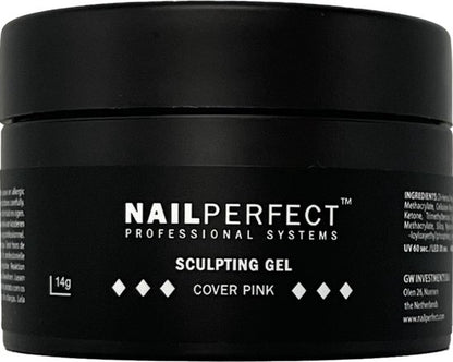 NailPerfect LED/UV Sculpting Gel Cover Pink - 14gr