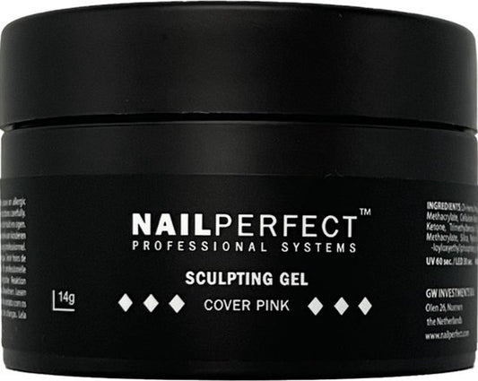NailPerfect LED/UV Sculpting Gel Cover Pink - 14gr