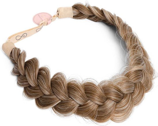 Infinity Braids - Viènne Messy Braid - Haarband - Haarband Dames - Haarbanden - Haarband Meisje - Viènne Marshmellow Roast