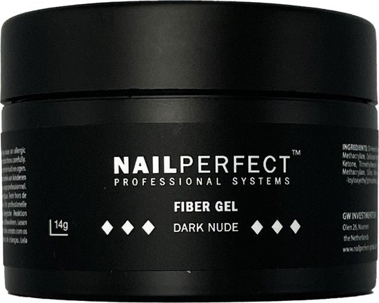 Nail Perfect - Fiber Gel - Dark Nude - 14gr