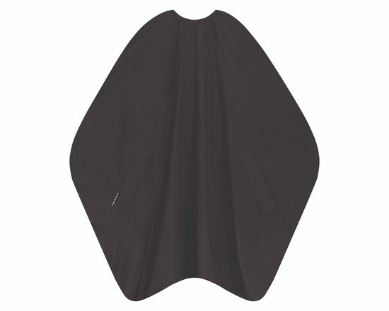 Trend-Design Kapmantel Classic hooks Zwart 135x150cm