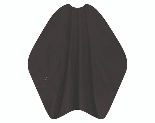 Trend-Design Kapmantel Classic hooks Zwart 135x150cm