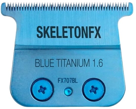 BaByliss Pro 4Artists SkeletonFX Blue Titanium 1.6 trimmer snijmes