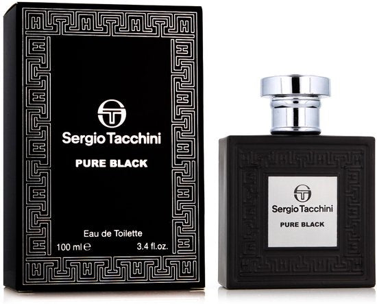Herenparfum Sergio Tacchini EDT Pure Black 100 ml