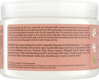 Shea Moisture Coconut & Hibiscus - Curling Gel Soufflé - 326 ml