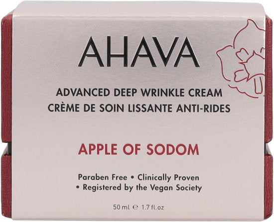AHAVA Geavanceerde Rimpelcrème | Intensieve Hydratatie & Anti-Rimpel | Verzacht Gezichtscontouren | Vegan & Vrij van Alcohol en Parabenen | Anti-Aging
