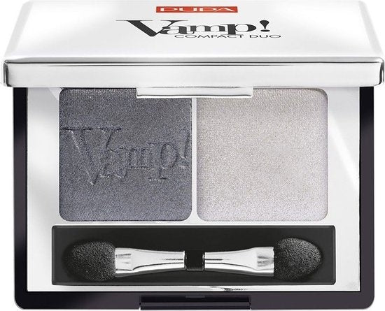 PUPA Vamp! Compact Duo Oogschaduw-009 Silver Stone
