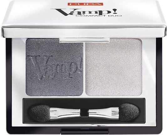 PUPA Vamp! Compact Duo Oogschaduw-009 Silver Stone