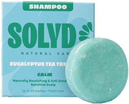 ShampooBars - Shampoo Bar Eucalyptus - Tea Tree Gevoelige hoofdhuid - 60gr