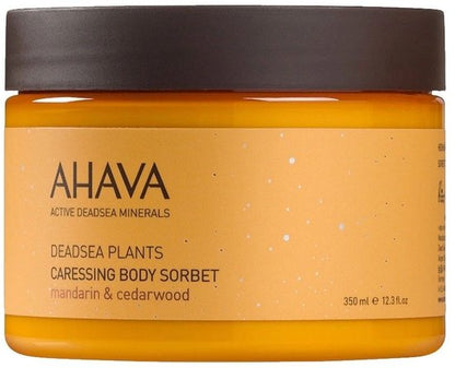 AHAVA Lichaamssorbet | Hydraterend & Verfrissend | Verbetert Soepelheid | Energieke Mandarijn Cederhout Geur | Lotion voor Mannen & Vrouwen | Body Cre