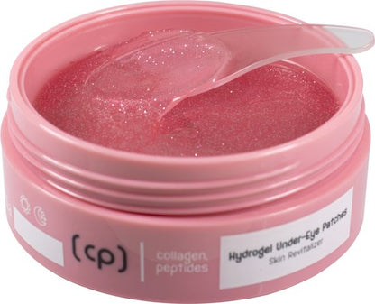 Skincyclopedia Hydrogel Oogpatches met Collageen & Peptiden – 60 Stuks – Voor de Oogcontour – Geschikt voor Alle Huidtypes – Vermindert Rimpels, Verhoogt Elasticiteit & Hydrateert