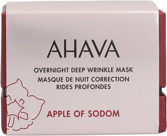 AHAVA Rimpel Nachtmasker | Intensieve Nachtelijke Verjonging | Anti-Rimpel & Anti-Aging | Herstelt Natuurlijk Huidherstel | Nachtcrème met Hyaluronzuu