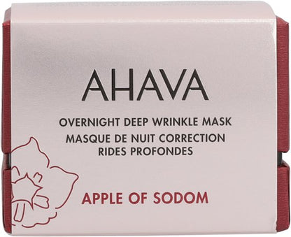 AHAVA Rimpel Nachtmasker | Intensieve Nachtelijke Verjonging | Anti-Rimpel & Anti-Aging | Herstelt Natuurlijk Huidherstel | Nachtcrème met Hyaluronzuu