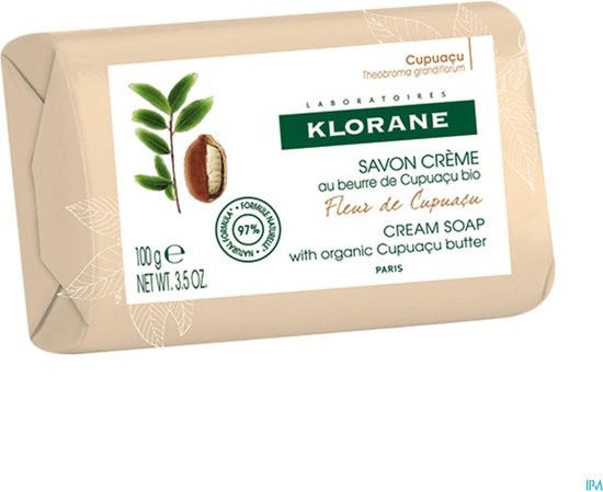 Klorane Zeep Huid Fleur de Cupuaçu Savon Crème Fleur de Cupuaçu
