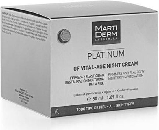Martiderm PLATINUM GF VITAL AGE nachtcrème Verstevigende gezichtsbehandeling