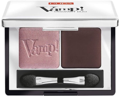PUPA Milano Vamp! Compact Duo Oogschaduw 002 Pink Earth - 2,2 gr