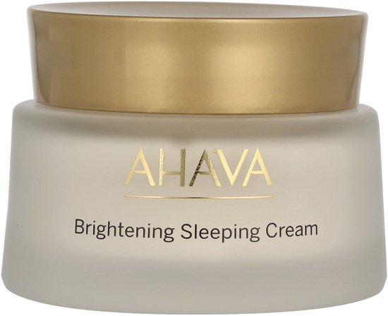 AHAVA voedende Nachtcréme – Voed de huid overnacht – Verheldert en egaliseert de huid – Verminderd fijne lijntjes en donkere kringen – VEGAN – Alcohol- en parabenenvrij – 50ml