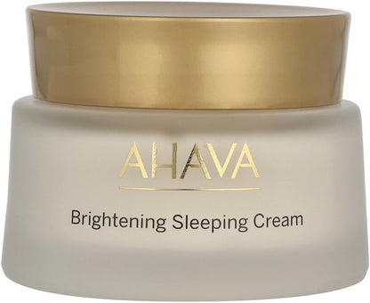 AHAVA voedende Nachtcréme – Voed de huid overnacht – Verheldert en egaliseert de huid – Verminderd fijne lijntjes en donkere kringen – VEGAN – Alcohol- en parabenenvrij – 50ml