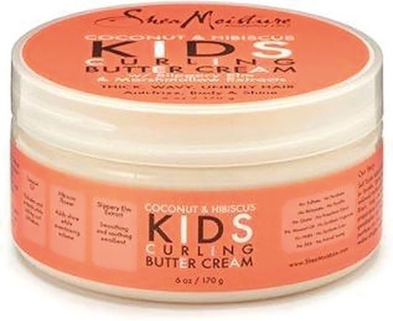 Shea Moisture Coconut & Hibiscus - Kids Curling Butter Cream - 170 gr