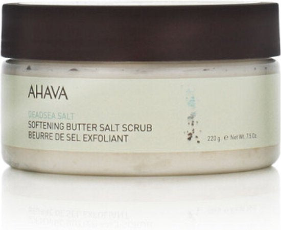 AHAVA Dode Zeezout Scrub | Gladmakend & Verkwikkend | Natuurlijke Exfoliatie | Gezichtsreiniger & Gezichtsscrub | Body Scrub voor mannen & vrouwen | 2