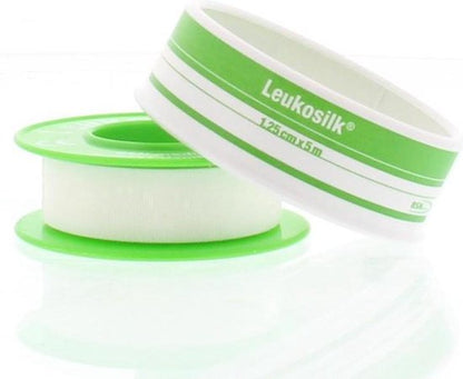 Leukosilk Gevoelige Huid | 5 m x 1.25 cm | Pleisters