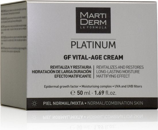 Vochtinbrengende Dagcrème Platinum Gf Martiderm (50 ml)