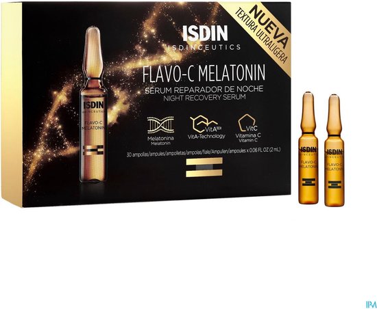 Herstellende Nachtserum Melatonin Isdin Isdinceutics C (30 uds) 2 ml